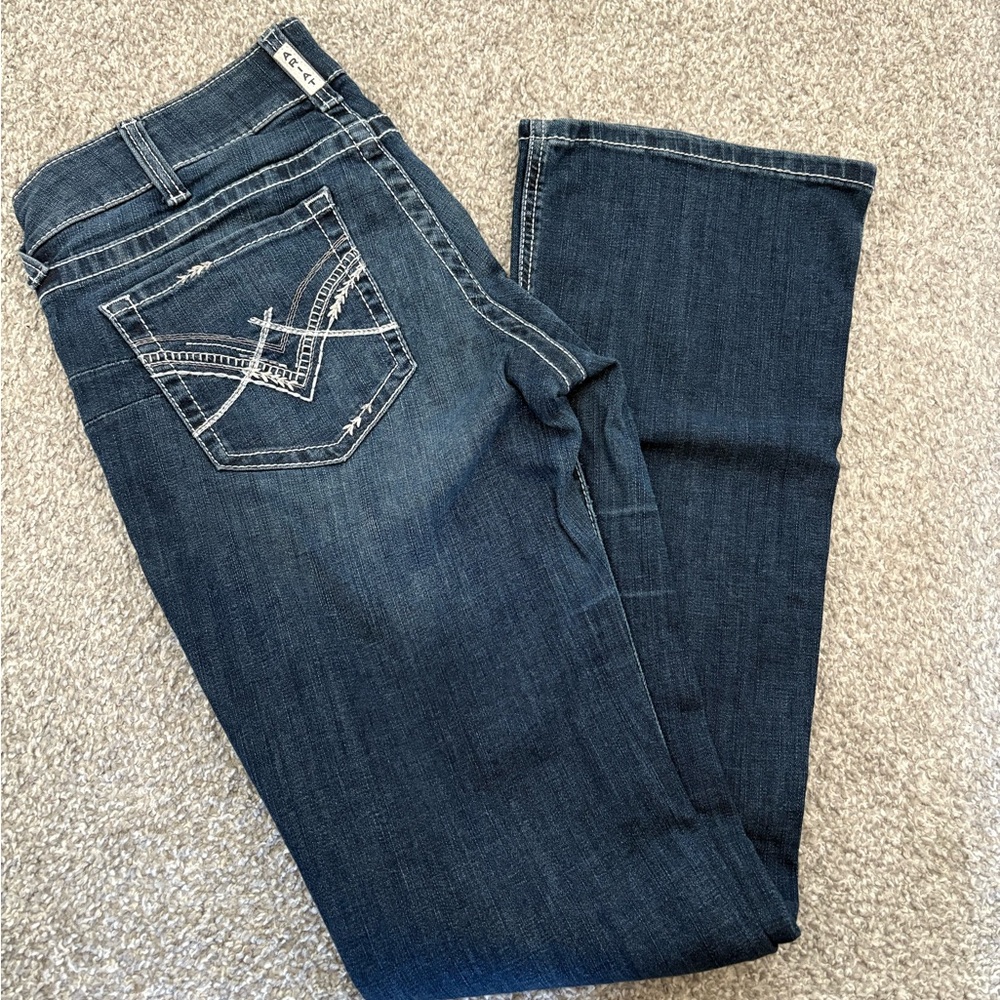 Ariat Women's Dark Blue Boot Cut Jeans